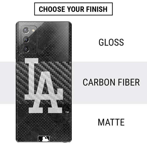 MLB Los Angeles Dodgers Dark Wash Galaxy Note20 5G Skin
